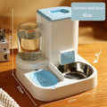 Dispensador automático de comida e água para pets