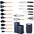 Kit Utensílios para cozinha Luxo 19pcs