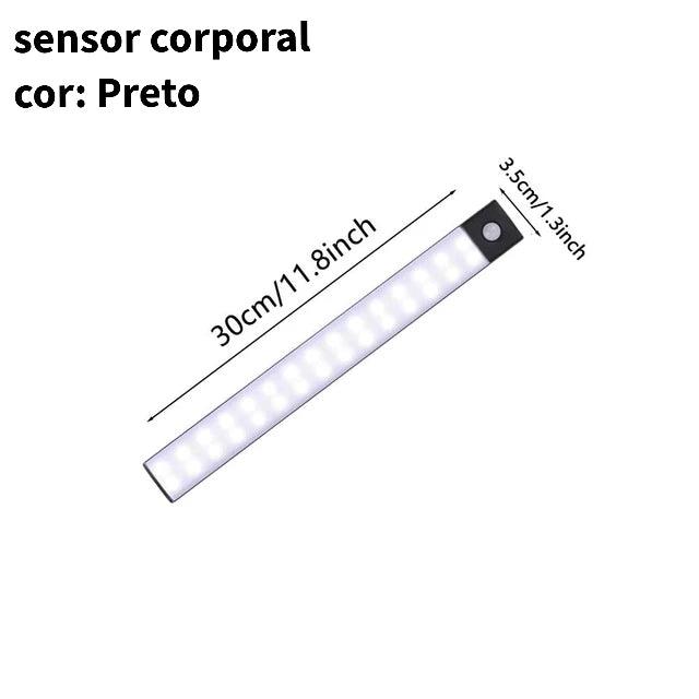 Luminária de led sensor de movimento ultra fina