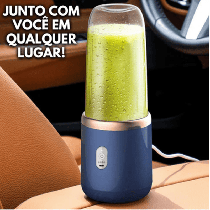 Mini liquidificador e Mixer portátil