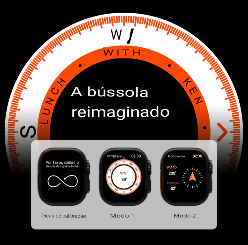 Smartwatch Ultra 9 Última Geração 2024