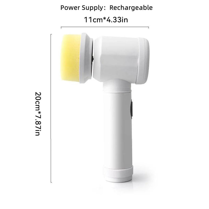 Super Escova elétrica de limpeza portátil 3 em 1